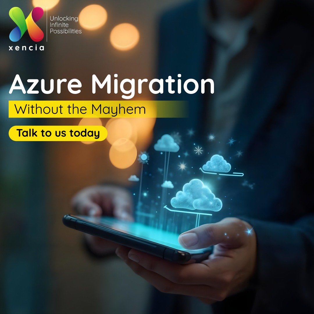 XenciaTech's tweet photo. #Cloudmigration shouldn’t feel like free fall. With #Xencia, you migrate with: - Business continuity - Security at every step - Cost controls. Think beyond lift-and-shift. Think securely.

 Talk to us today: https://t.co/zXrngTUfpn

#MicrosoftAzure #Security #CostOptimization https://t.co/rJphBe2Ap9