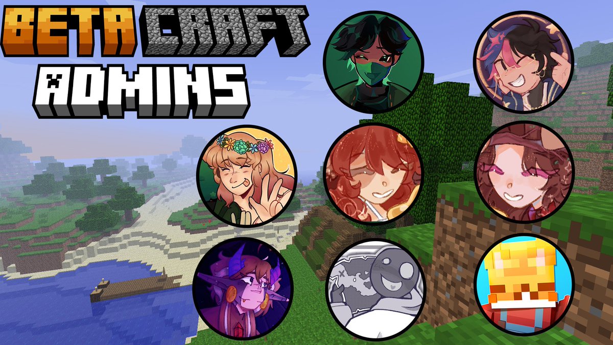 Introducing the admin team for Beta Craft! 🔧🎉

Who’s ready for unforgettable stories and insane talent? 👀

Catch them when the Server Launches TODAY at 5:30pm EST