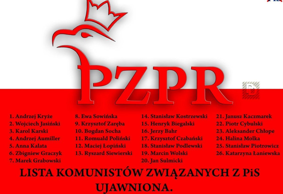 <a href="/CzarnekP/">Przemysław Czarnek</a> <a href="/mblaszczak/">Mariusz Błaszczak</a> Komuchy? A to do pisu szanowny Pan "katotalibański" dzban się zwraca ok!