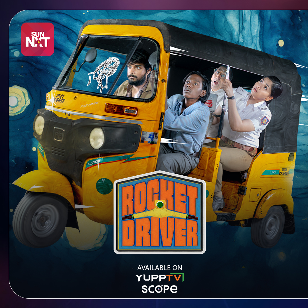 yupptv_scope's tweet image. 🍿New Release 📢Watch &apos;Rocket Driver&apos; now streaming on Sun NXT, available with YuppTV Scope.

partners.yupptvscope.com

#Rocketdriver #Sunnxt #movies #ott #livetv #movie #action #yupptvscope