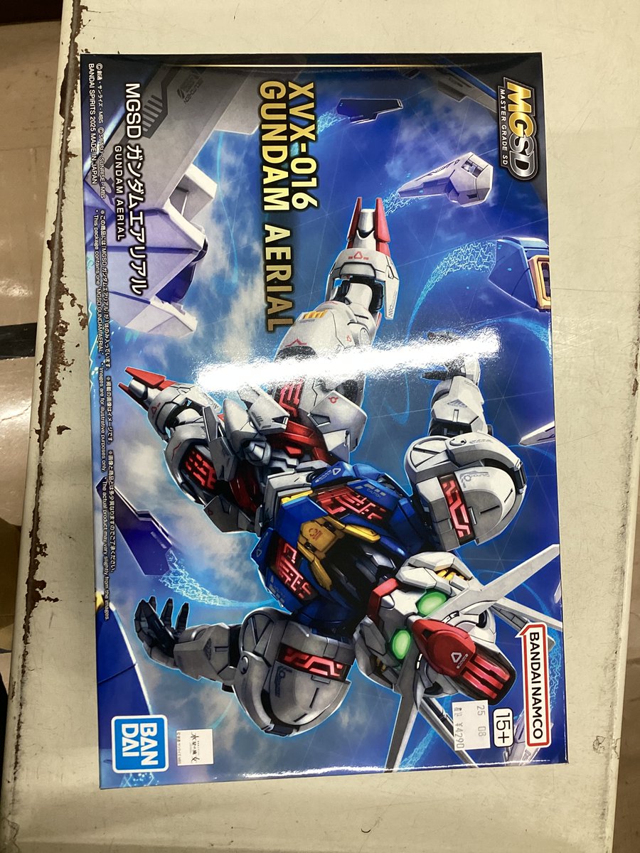 MGSD 完成品　ガンダムエアリアル　おまけスタンド付 MGSDエアリアル 全塗装完成品 MGSD 完成品 ガンダムエアリアル