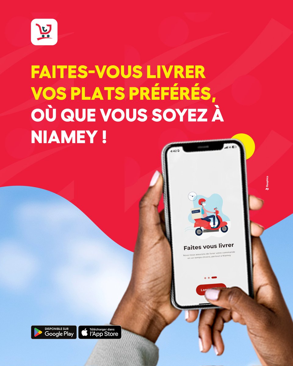 applitemet's tweet photo. Que vous soyez à la maison ou au bureau, profitez d’un service rapide et fiable, en seulement quelques clics. 📲👌🏾

📌Téléchargez l’appli ici 👉 https://t.co/RnWKDZchkH

#TEMET
#Livraison #Repas #Niamey https://t.co/gMhCMf0AQY
