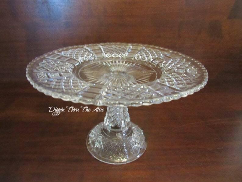 Art Deco Style Pedestal Cake Plate, Display Platform, Tort Plate.    (3773) etsy.me/4mpOqw1 via <a href="/Etsy/">Etsy</a> 
#wiseshopper