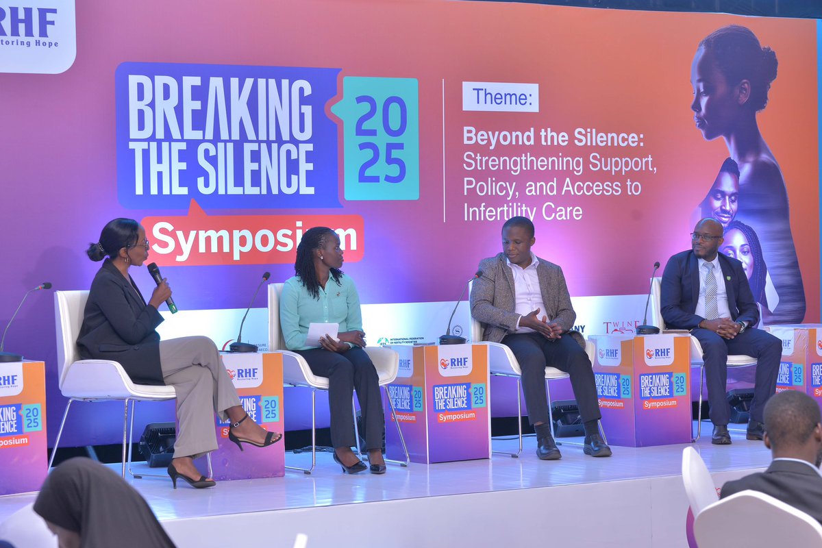 A panel discussion on the economic impact of infertility with our panelists Denis Harris Twambale, Dr. Davis Rujumba and Frances Mugenyi with Rachael Mwine as the moderator. 

#BreakingTheSilence2025