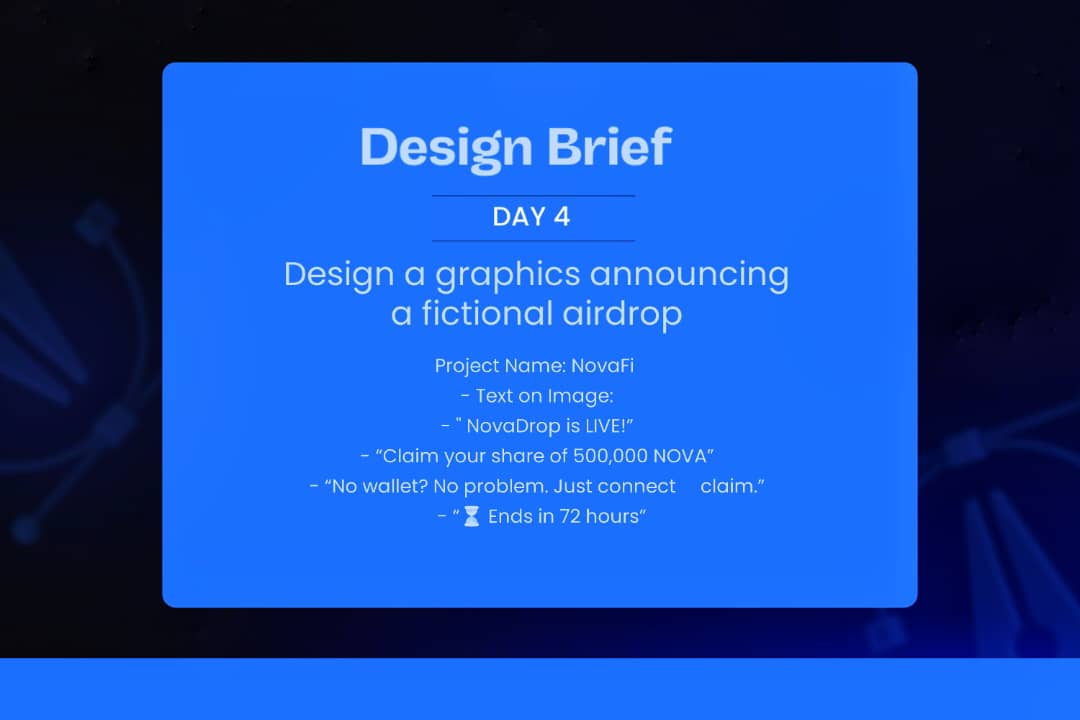 neurostudio00's tweet image. Day4 #web3designchallenge 
Started with research, landed on a design I thought was solid.
Then I saw what others created, and mine suddenly felt mid.
That moment reminded me why it&apos;s called a challenge: to push yourself beyond 
So I went back, rebuilt it completely.
