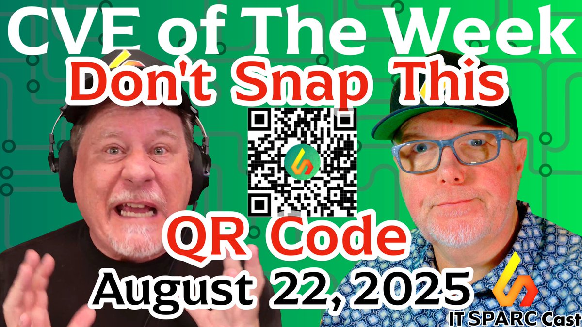 ITSPARCCast's tweet image. A new malware threat called QuirkyLoader is quietly spreading via phishing emails and QR codes. In this episode of IT SPARC Cast - CVE of The Week, @john_Video and @loudoggeek explain how this loader delivers info-stealers and RATs using DLL sideloading and process hollowing. We…