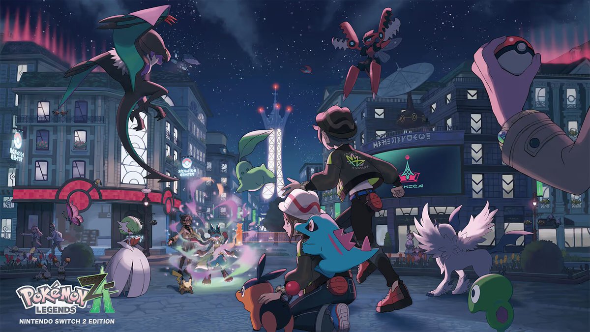 RUMOR | Pokémon Legends: Z-A tem vazamento de mais Pokémon Megaevoluídos

ALERTA DE SPOILER: veja por sua conta e risco os designs potencialmente inéditos 

Confira: universonintendo.com/rumor-pokemon-…