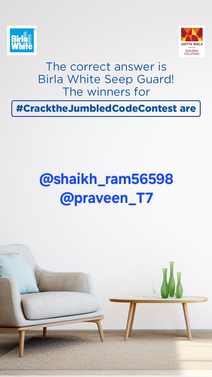 The winners are <a href="/shaikh_ram56598/">Ramij SK</a> and <a href="/Praveen_T7/">Praveen Kumar</a>