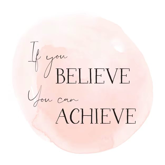 The first step to success? Believing you can. 🌷
#Believe  #Achieve #Motivation
