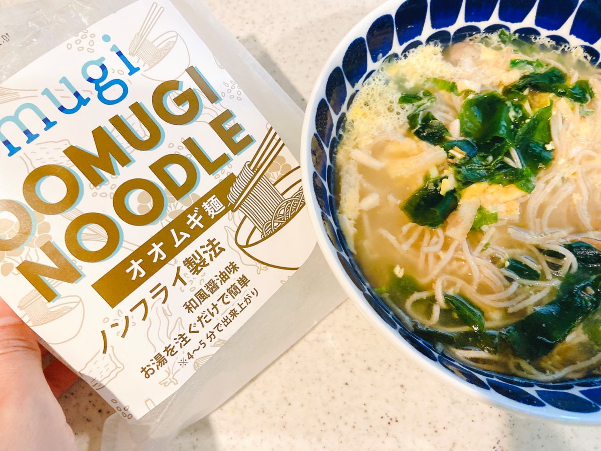 kokkosannn's tweet photo. ※コエタスのモニターキャンペーンでいただいた、+mugi即席麺(ハトムギ麺・オオムギ麺)についてのレビューです
優しい味のハトムギ、香ばしさもあるオオムギ❤️☺️
#コエタス #PR
#plusmugi #プラスムギ #即席麺 #ハトムギ麺 #オオムギ麺 #ノンフライ麺 #おすすめ夜食 #美肌食 #美容食 #ハトムギ生活 https://t.co/rNTdnNmrLo