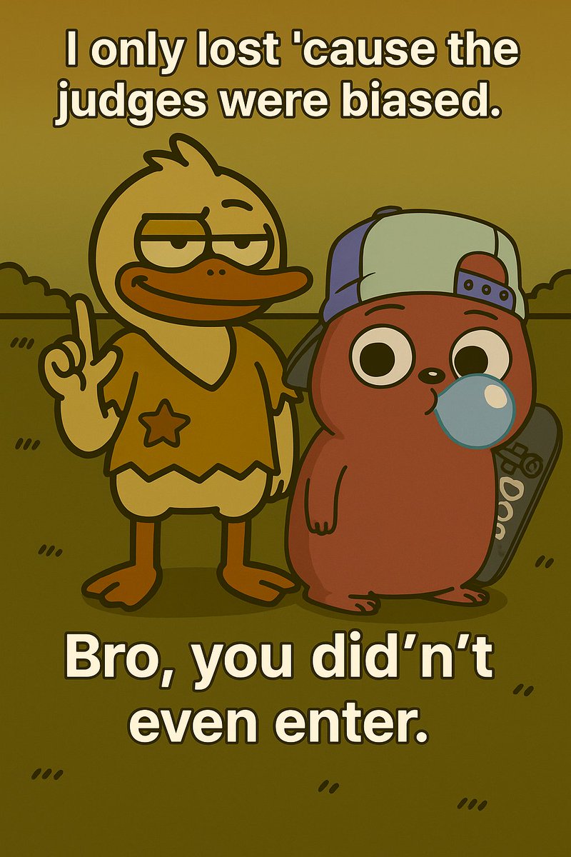 Joa_xnft's tweet photo. Fugz and GUGO 
good friends  trying to win some goodies  

Meme contest  Submission 
@runwithgugo
$GUGO @FugzOfficial https://t.co/nfXFGMci1Q