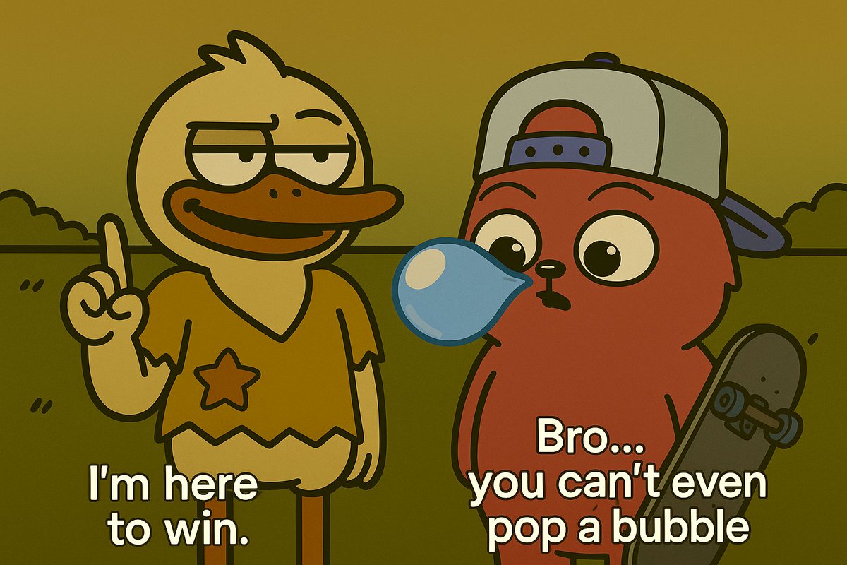 Joa_xnft's tweet photo. Fugz and GUGO 
good friends  trying to win some goodies  

Meme contest  Submission 
@runwithgugo
$GUGO @FugzOfficial https://t.co/nfXFGMci1Q