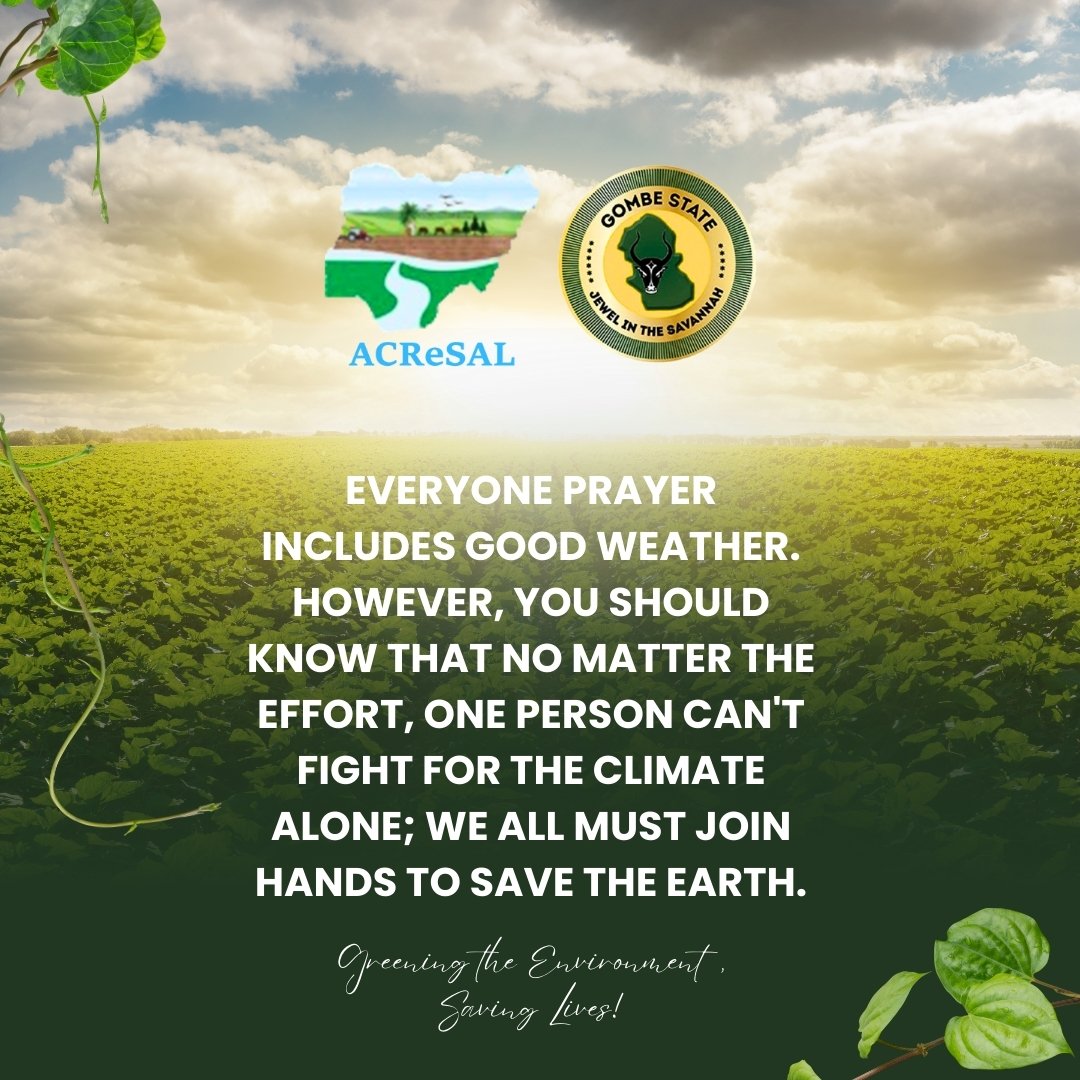 ACReSAL!
Greening the environment, saving lives.