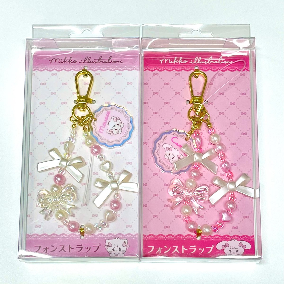 🎀商品紹介🎀 #mikkoillustrations よりムース&キャミーのフォン
