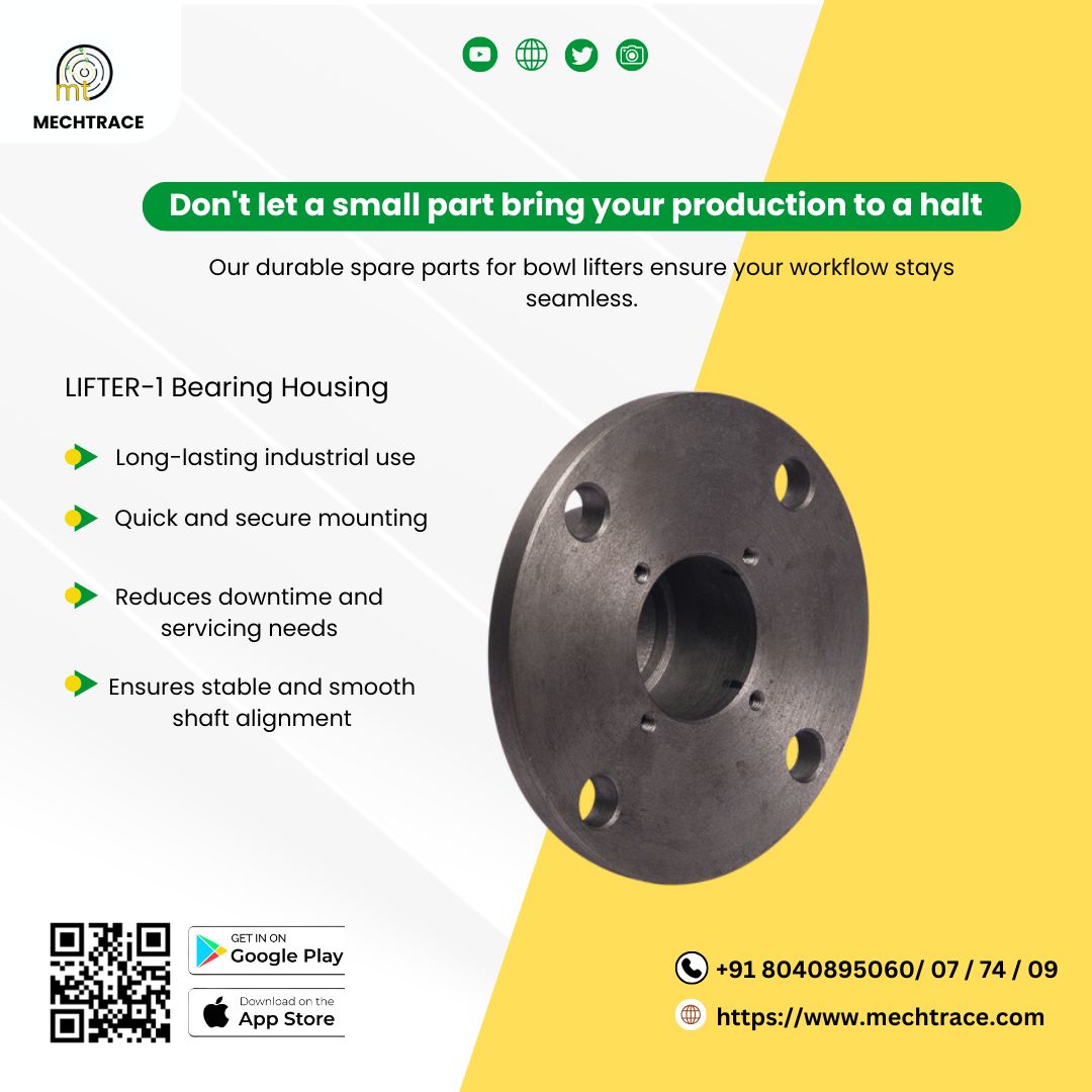 mechtrace's tweet image. Stability meets reliability in every move.”
Tel - +91 8040895060/ 07 / 74 / 09
mechtrace.com
#Lifter1 #BearingSolutions #ToughDesign #SmartEngineering