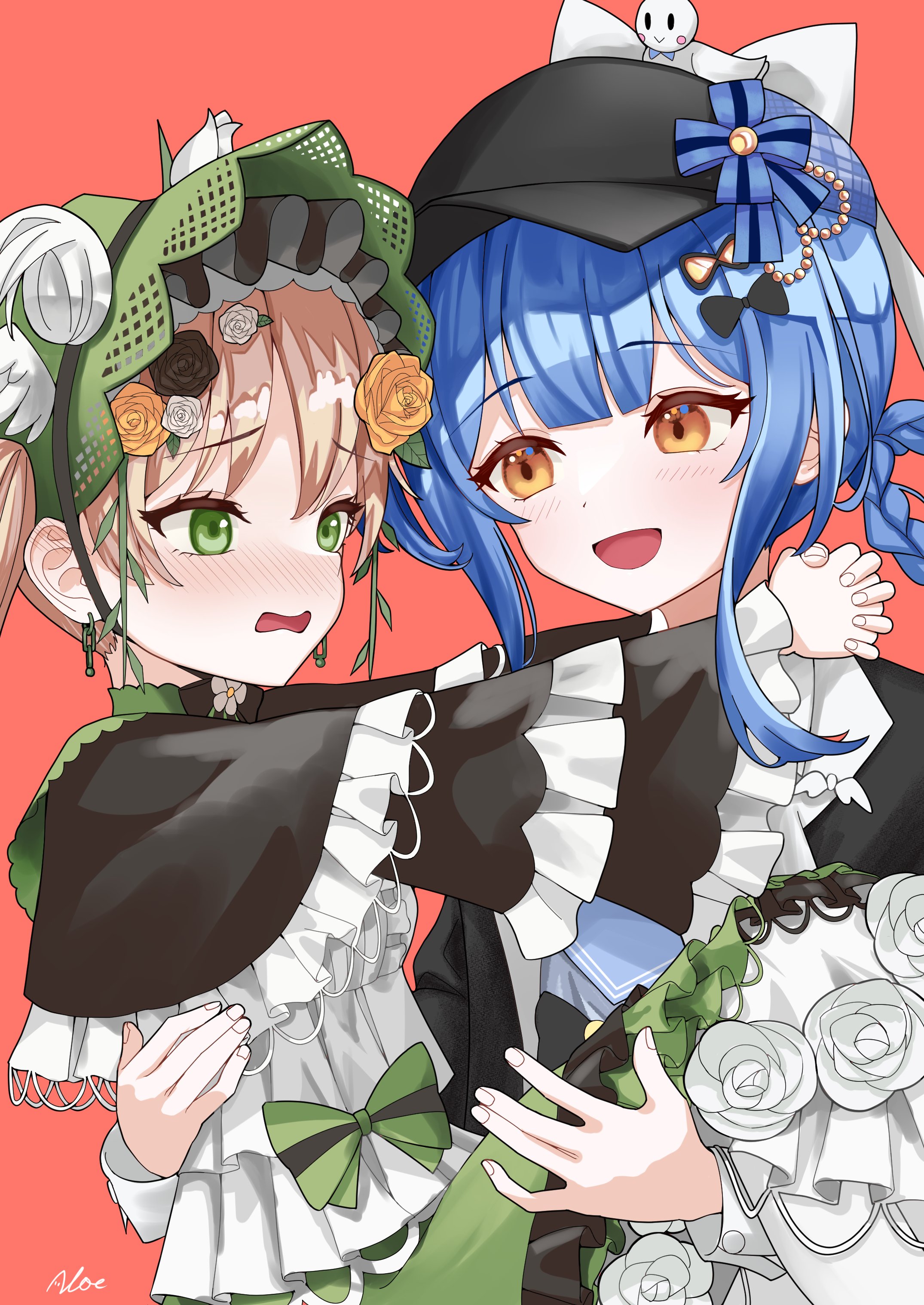 ハ*リ様 橘シェリー 遠野ハンナ 魔法少女ノ魔女裁判 まのさばイラスト色紙 再販分】魔法少女ノ魔女裁判 アクリルスタンド／橘シェリー