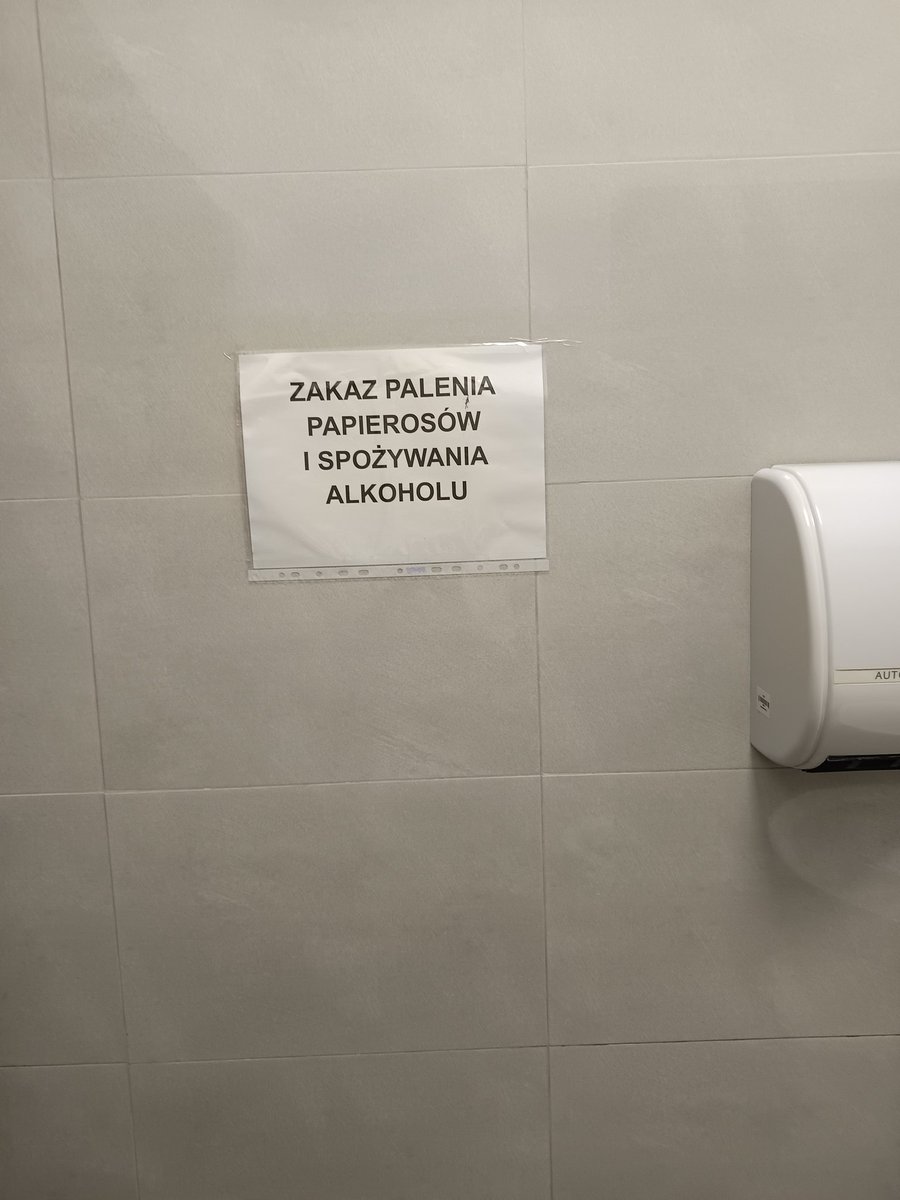 W pewnym urzędzie w toalecie, ale, że jak? 🤣