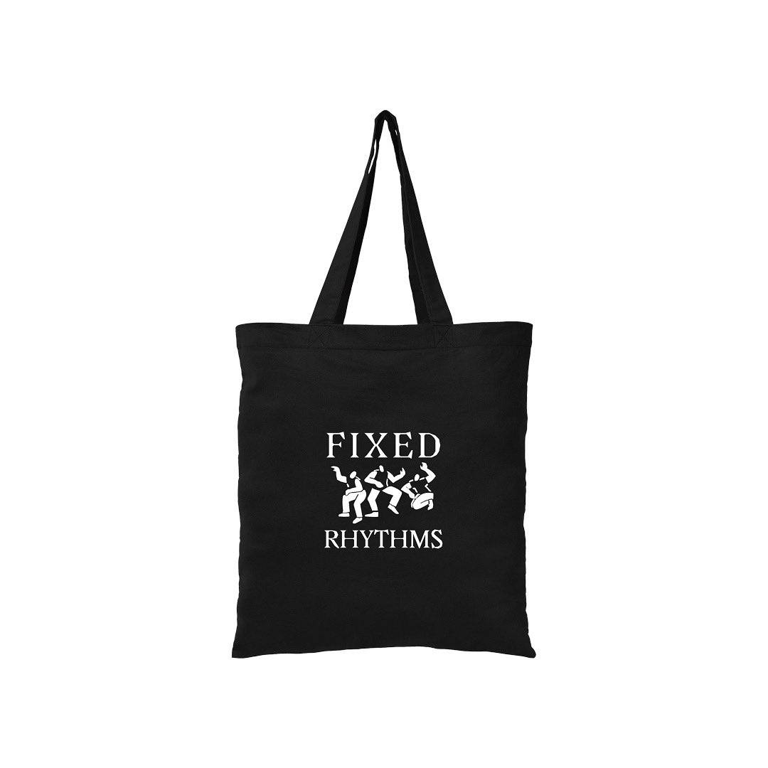 fixedrhythms's tweet image. New t-shirts and totes! Preorder window is open. Snag em if you want em fixedrhythms.bandcamp.com/merch/t-shirt-3