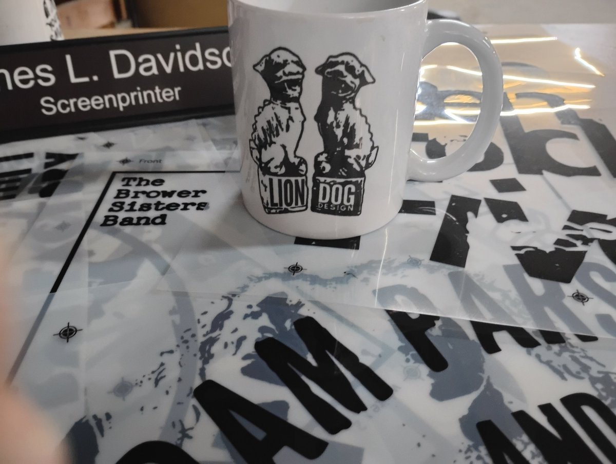 JamesLeonDavid1's tweet image. Good morning and happy Friday from Athens GA ☕

#screenprinting #Coffee