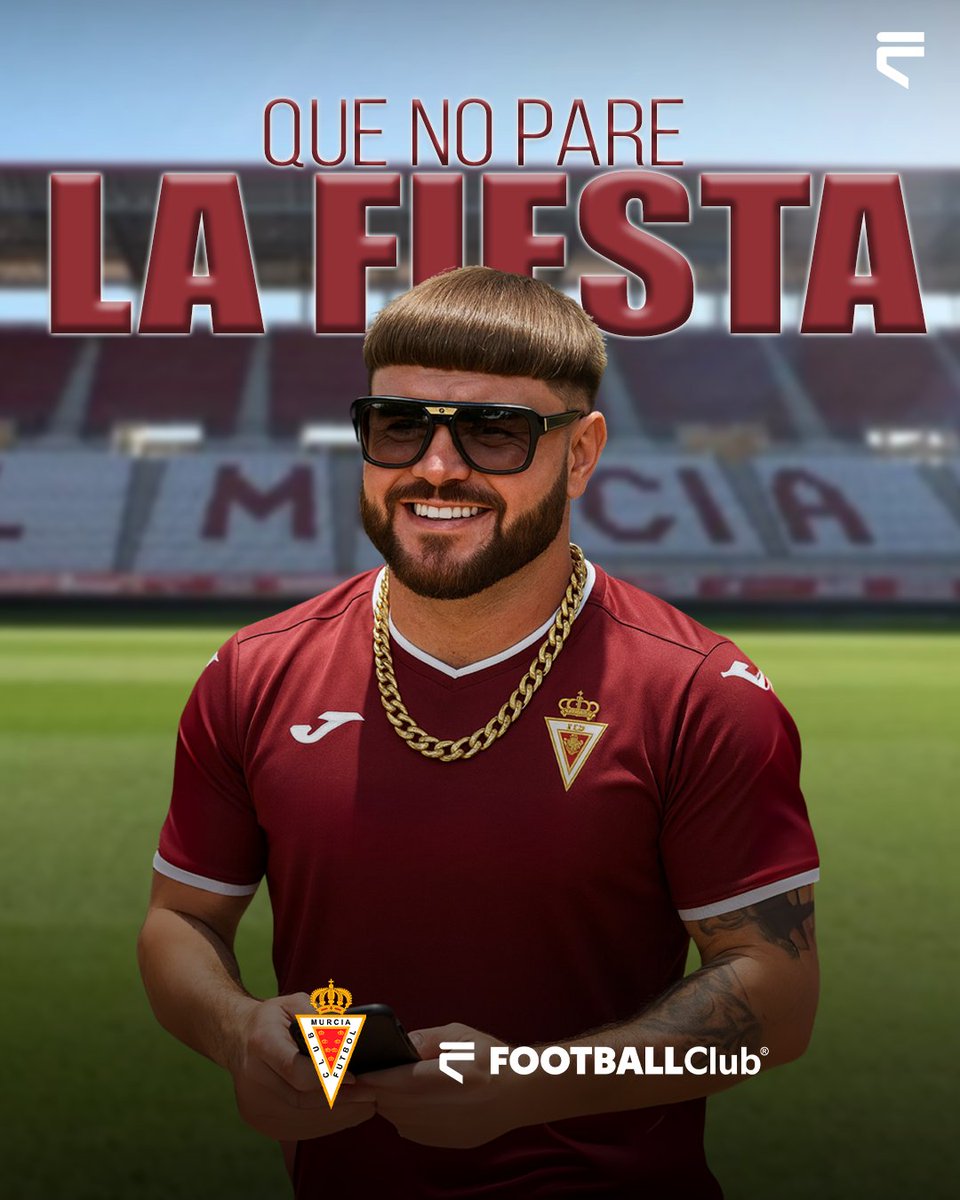 🕺 𝑸𝒖𝒆 𝒏𝒐 𝒑𝒂𝒓𝒆 𝑳𝑨 𝑭𝑰𝑬𝑺𝑻𝑨

😏 Un histórico de nuestro fútbol como el <a href="/realmurciacfsad/">Real Murcia CF</a> se une a la fiesta del fútbol al alcance de todos

𝑷𝒂𝒔𝒊𝒐́𝒏 𝑮𝒓𝒂𝒏𝒂 𝑭𝒊𝒏𝒂𝒍 𝑩𝒐𝒔𝒔 😎