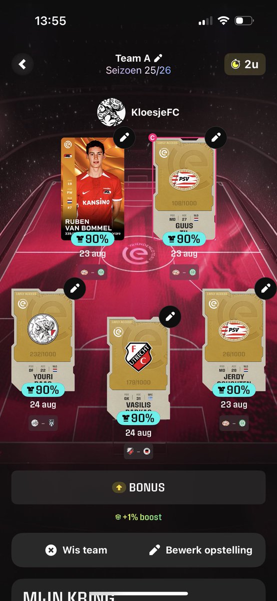 mkloezeman_89's tweet photo. @SoEredivisie Hopen op streak 3 https://t.co/RYsi6hyYK3