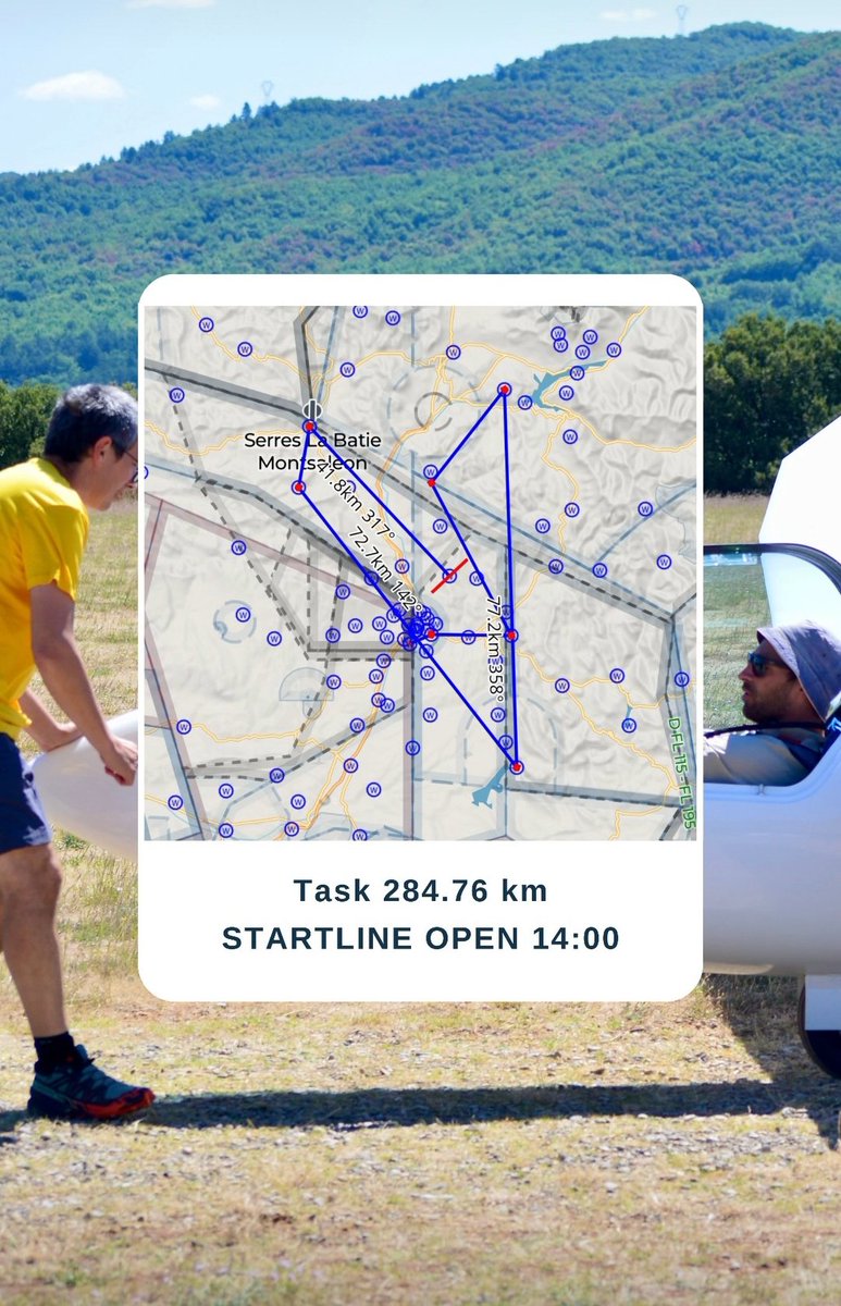 faisgp's tweet image. #sgp #WorldFinal #Serie12
#StAuban2025 🇫🇷 #20thAnniversary

Task of the day!

👉sgp.aero
@FAI_IGC