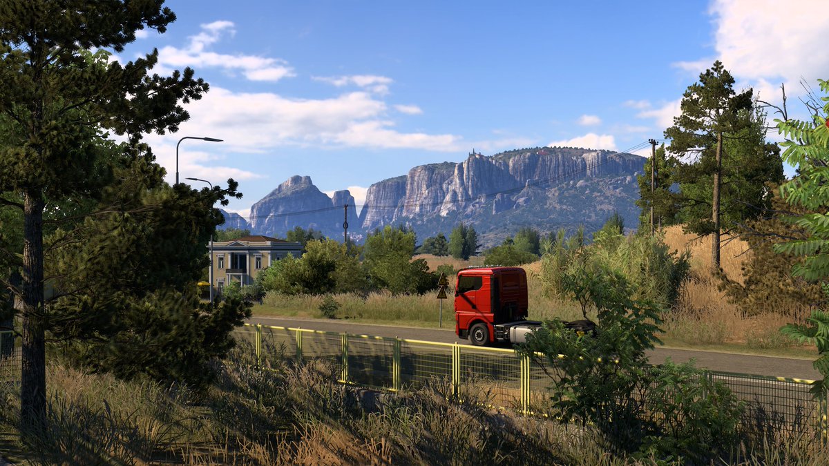 Long hauls across countries or short regional deliveries, which do you enjoy most in Euro Truck Simulator 2? 🚚🌎