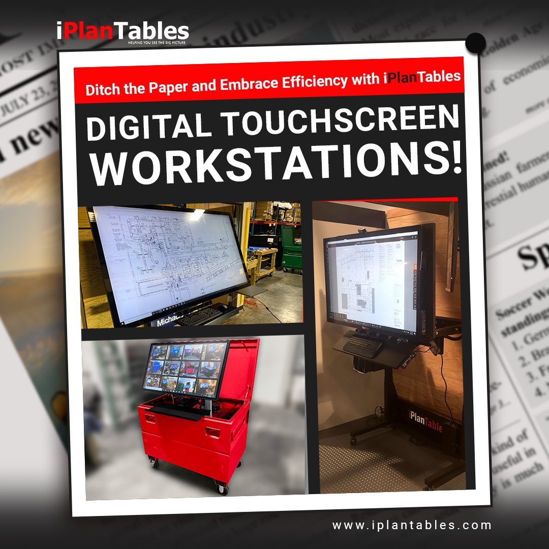 Say Goodbye to Cumbersome Paper-Based Processes with  Digital Touchscreen Table

hubs.li/Q03Bhl8v0

#iplantables #touchscreenmonitor #USA #BlueBeam #Procore #multitouchscreen #largetouchscreen #touchscreen #Monitors #workstation #technology #construction #digital