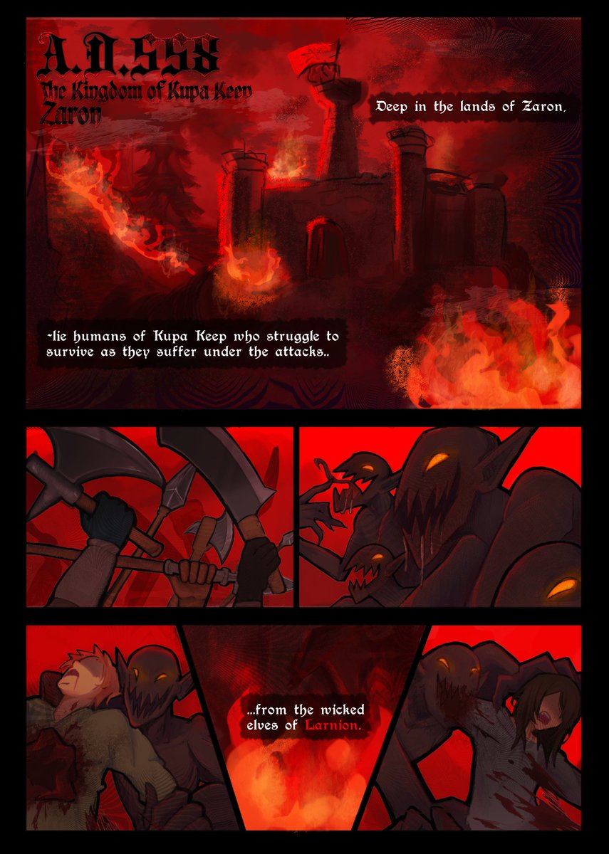 Page 1
Chapter 1 
Act 1 - Kupa Keep

. ✦ ݁ ˖
#southparkau  #southpark #southparkcomic #sp_ftcatb