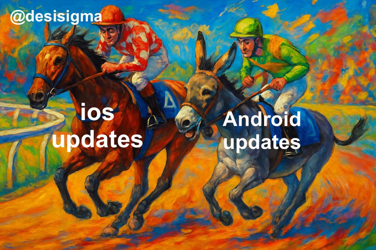 desisigma's tweet image. ab ghodo ki race mei gadhe bhi daudenge
#AndroidUpdate