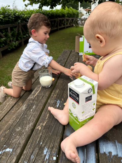 En El Buen Pastor tenemos algo especial... esos momentos únicos donde toda la familia se reúne alrededor de un buen vaso de leche🥛

Porque después de 100 años, ya no somos solo una marca... somos de la familia ❤️