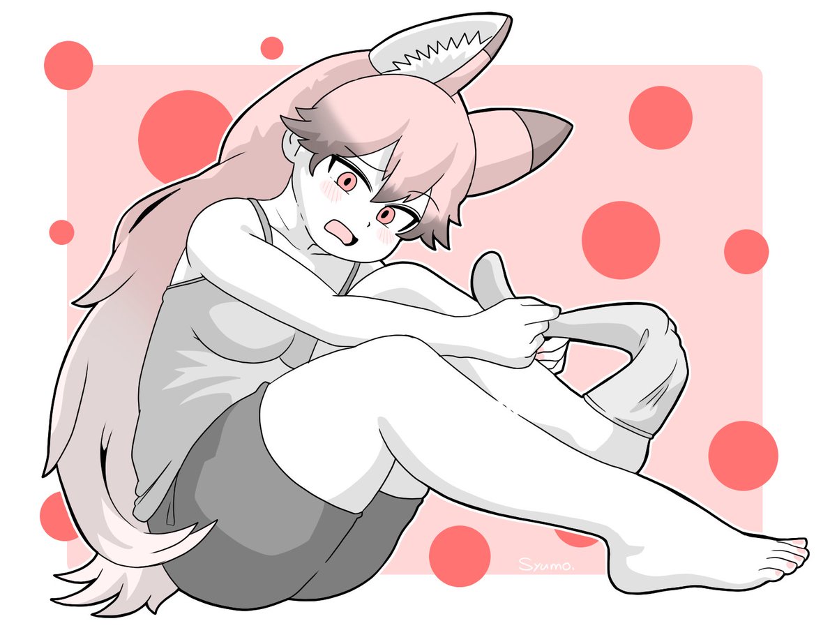 「ただいまー！暑かったよー！」
#けものフレンズ