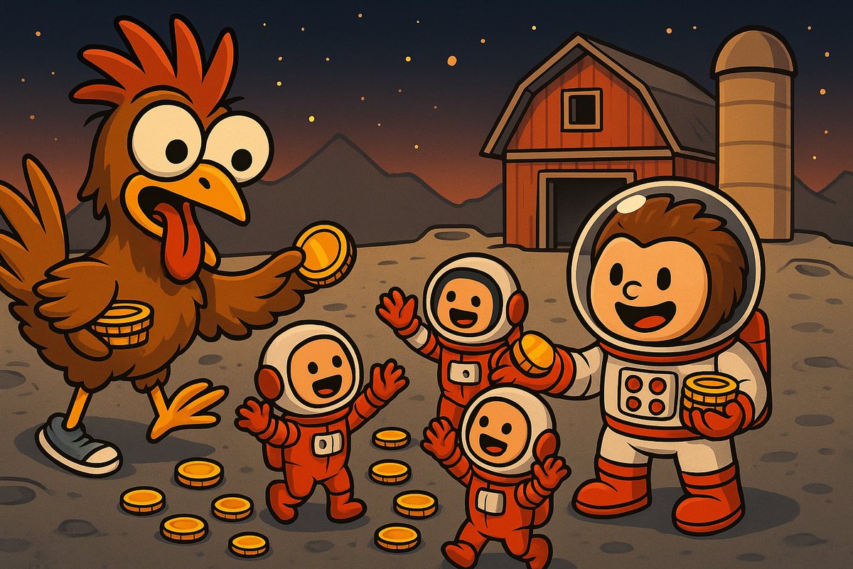 Chicken Wings Original (@nftchicken32125) on Twitter photo ๐ $PECKY x $SPIKEY #GIVEAWAY ๐
Together with our partner <a href="/spikeyfun/">Spikey.fun</a> weโre giving away:
๐ 500M $PECKY
๐ฆ 65B $SPIKEY
The pool will be split evenly among all participants โ so everyoneโs a winner ๐
To join:
1๏ธโฃ Follow <a href="/Chickens_sup/">Chicken Wings Original</a> & <a href="/spikeyfun/">Spikey.fun</a>
2๏ธโฃ Retweet this post
3๏ธโฃ Drop ๐ $PECKY x $SPIKEY #GIVEAWAY ๐
Together with our partner <a href="/spikeyfun/">Spikey.fun</a> weโre giving away:
๐ 500M $PECKY
๐ฆ 65B $SPIKEY
The pool will be split evenly among all participants โ so everyoneโs a winner ๐
To join:
1๏ธโฃ Follow <a href="/Chickens_sup/">Chicken Wings Original</a> & <a href="/spikeyfun/">Spikey.fun</a>
2๏ธโฃ Retweet this post
3๏ธโฃ Drop