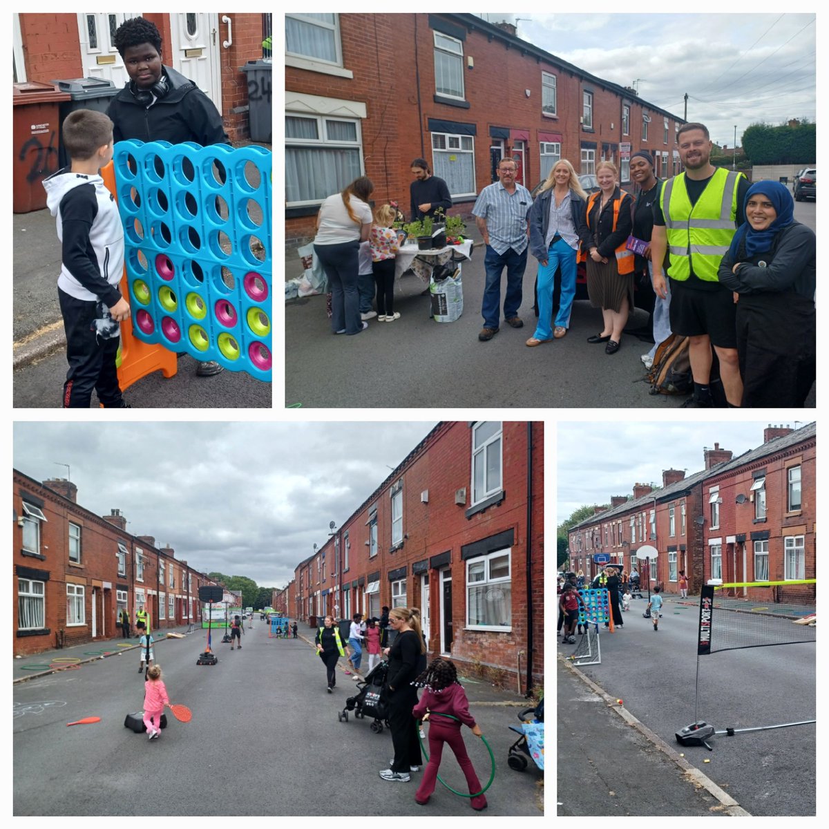 Another fantastic Active St event, Hobart St. All enjoying the outdoor space &amp; play kit.
New community development officer building relations with several residents, looking at developing plans to improve the ginnel, watch the space.
<a href="/CllrJulieReid/">Julie Reid</a> <a href="/JohnHughes55/">John Hughes</a> <a href="/gogreenmcr/">Biffa Engagement Team</a>