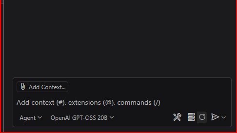 VS Code with local LLM  GTP  OSS