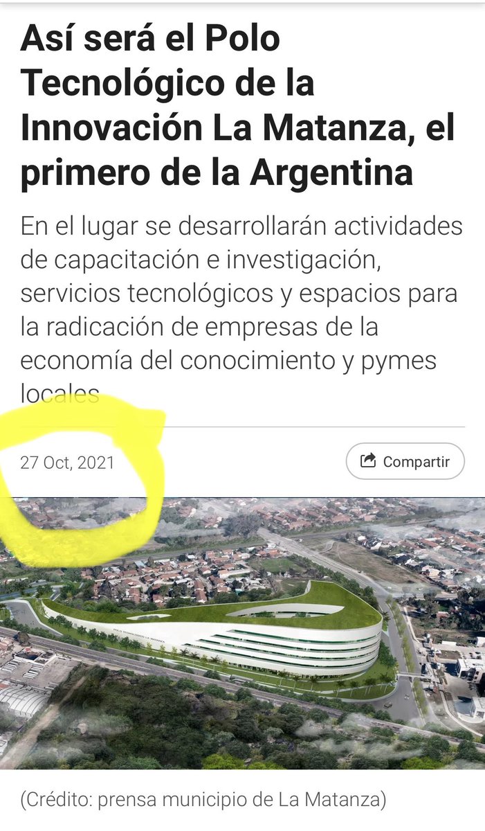 Ustedes logran dimensionar que este periodista ultra k de Página 12 y C5N subió una foto de 2021 y la editó para hacerles creer que Magario y Kicillof están haciendo un polo tecnológico en La Matanza. No falla, llevan el sello ISO de la mentira. Vean.👇👊💣😂✌🏿
