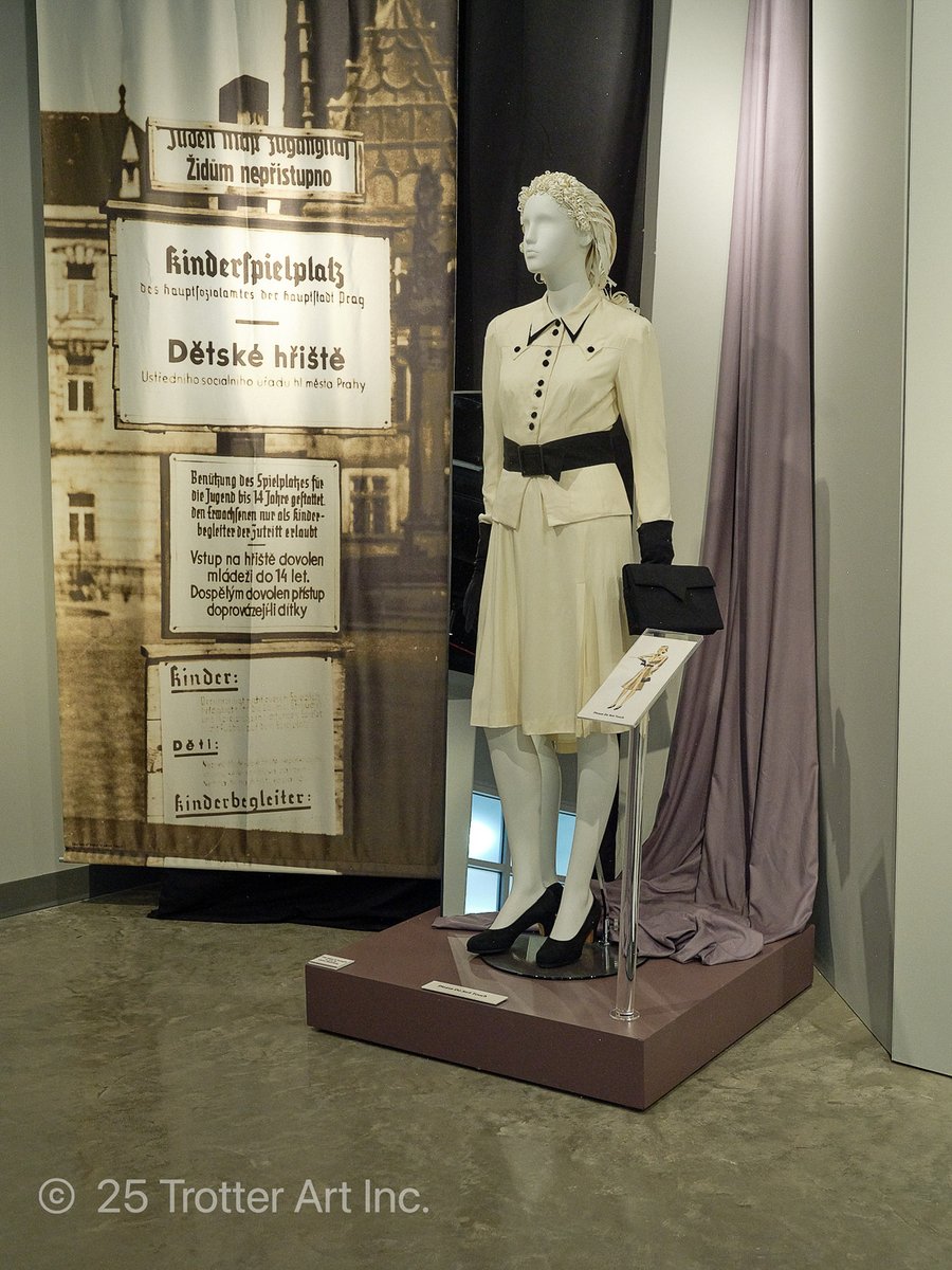 Stitching History from the Holocaust brings to life the story of Hedwig Strnad, a Jewish dress designer from Prague whose dreams—and life—were cut short. 

Thank you to Michael Staenberg for procuring these wonderful photos of the exhibition bit.ly/45bGmsC