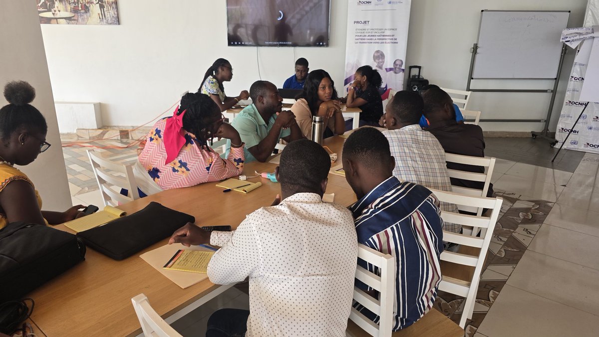 Du 18 au 21 août 2025, l'OCNH a organisé un atelier à Jérémie pour 36 jeunes de la Grand'Anse. Financé par le Secrétariat <a href="/haiti_pbf/">UN Peacebuilding Fund - PBF Haiti</a> dans le cadre du projet Espace Civique, cet événement a permis aux participants de développer  de nouvelles compétences en communication non