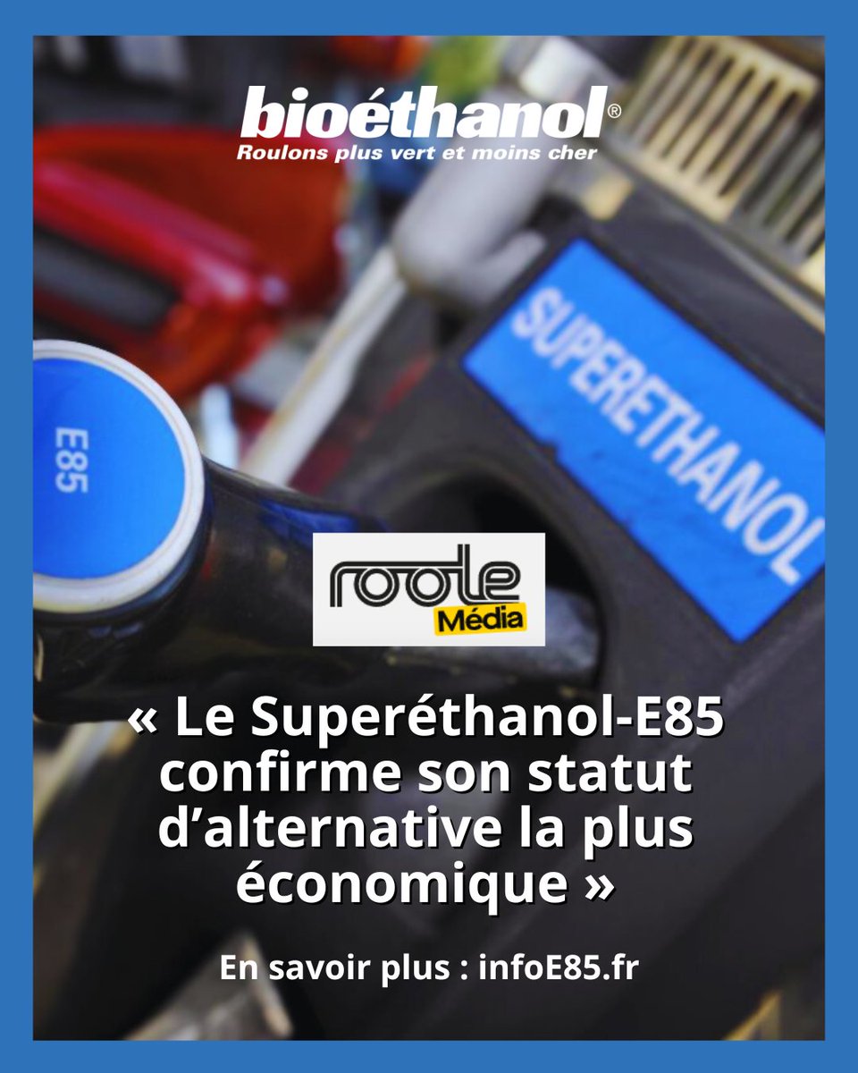 🚗 Passez au Superéthanol-E85 : plus vert, 2X moins cher ⛽️🤩

Bonne nouvelle ! Les prix des carburants continuent de baisser en France… et l’E85 confirme plus que jamais son statut d’alternative la plus économique 💸

📊 Prix moyens au 15 août 2025 (DGEC) :
🟠 SP98 : 1,77 €/L