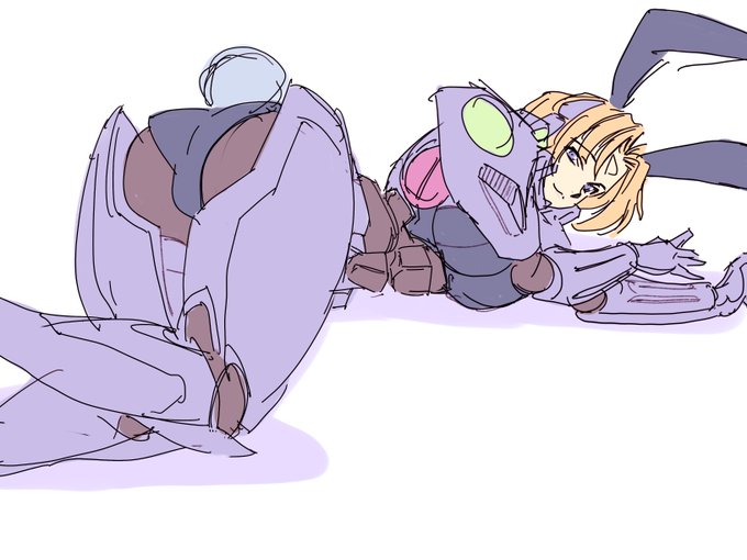 バニー装備のDPDロボ娘さん
1枚目、1号さん
2枚目、2号さん
になります🙂 