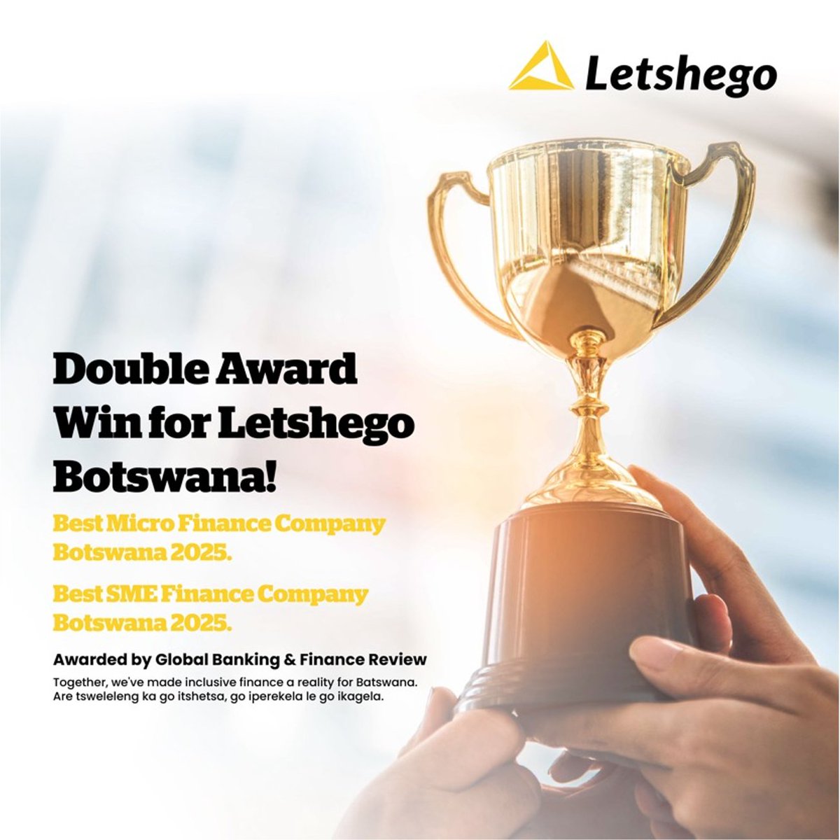 letshegobw's tweet image. Ipele le rona!
Re lebogela thotloetso le kemonokeng ya lona.
#Letshego #improvinglives