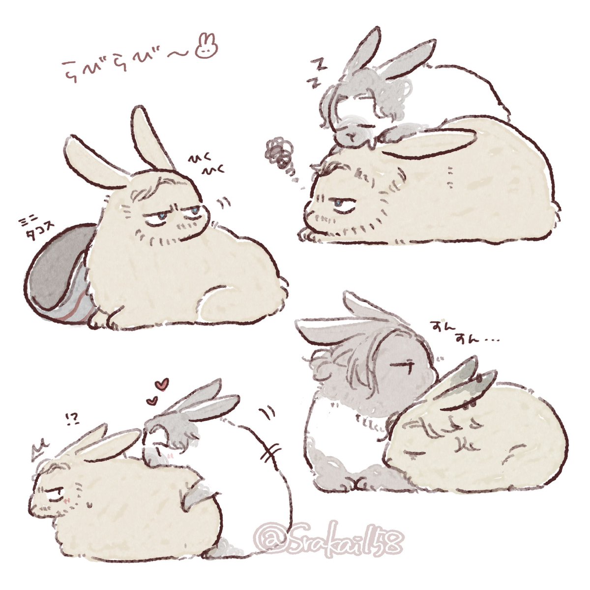 うさうさ🥒🌮＋🐹👻