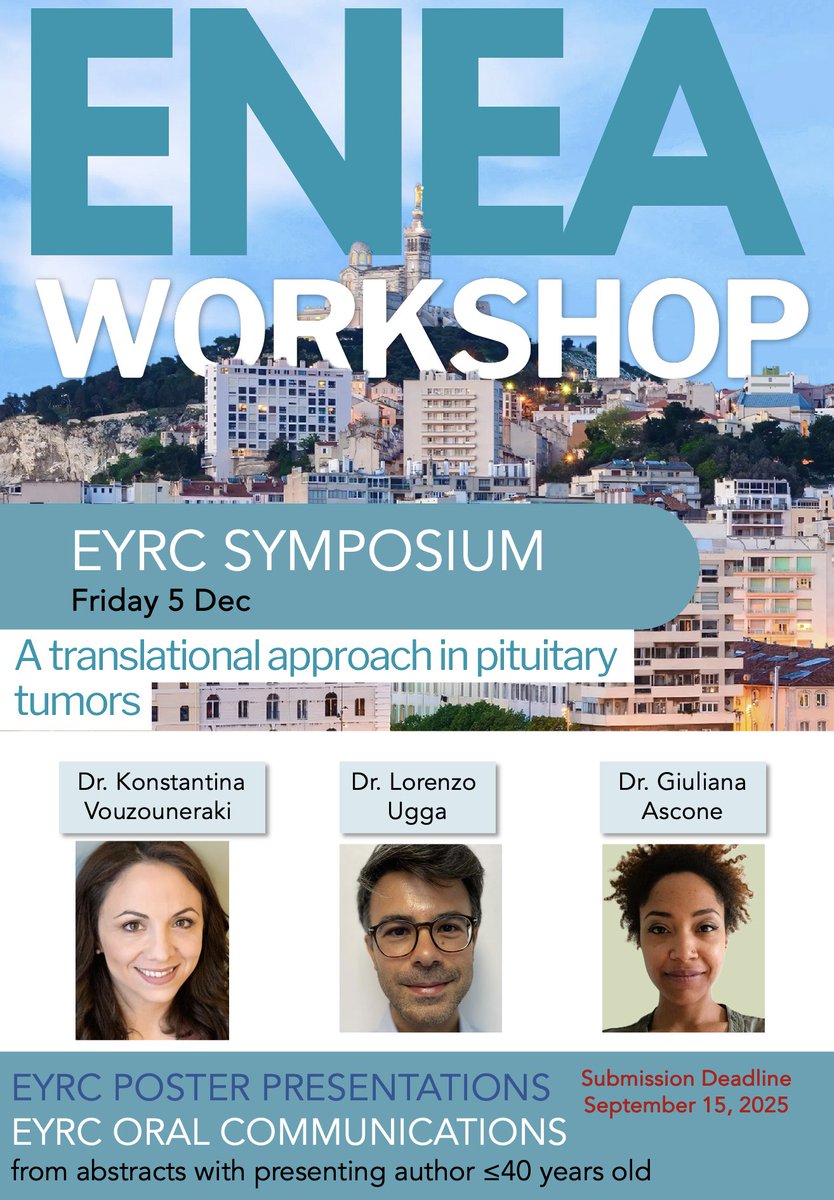 ENEA_Young's tweet image. Dont miss the EYRC Session at the ENEA Workshop 2025 | Marseille, France 🇫🇷

Workshop Dates: 3–5 December 2025
More on LinkedIn: @enea-young-researcher-committee