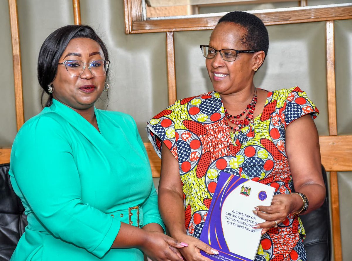 1/4 Today, the PS, State Department for Justice, Human Rights and Constitutional Affairs, <a href="/Jnpareno/">Hon Judith Pareno P. S Justice</a>, received a courtesy call from the leadership of the <a href="/ICJKenya/">ICJ Kenya</a>  to explore areas of collaboration.