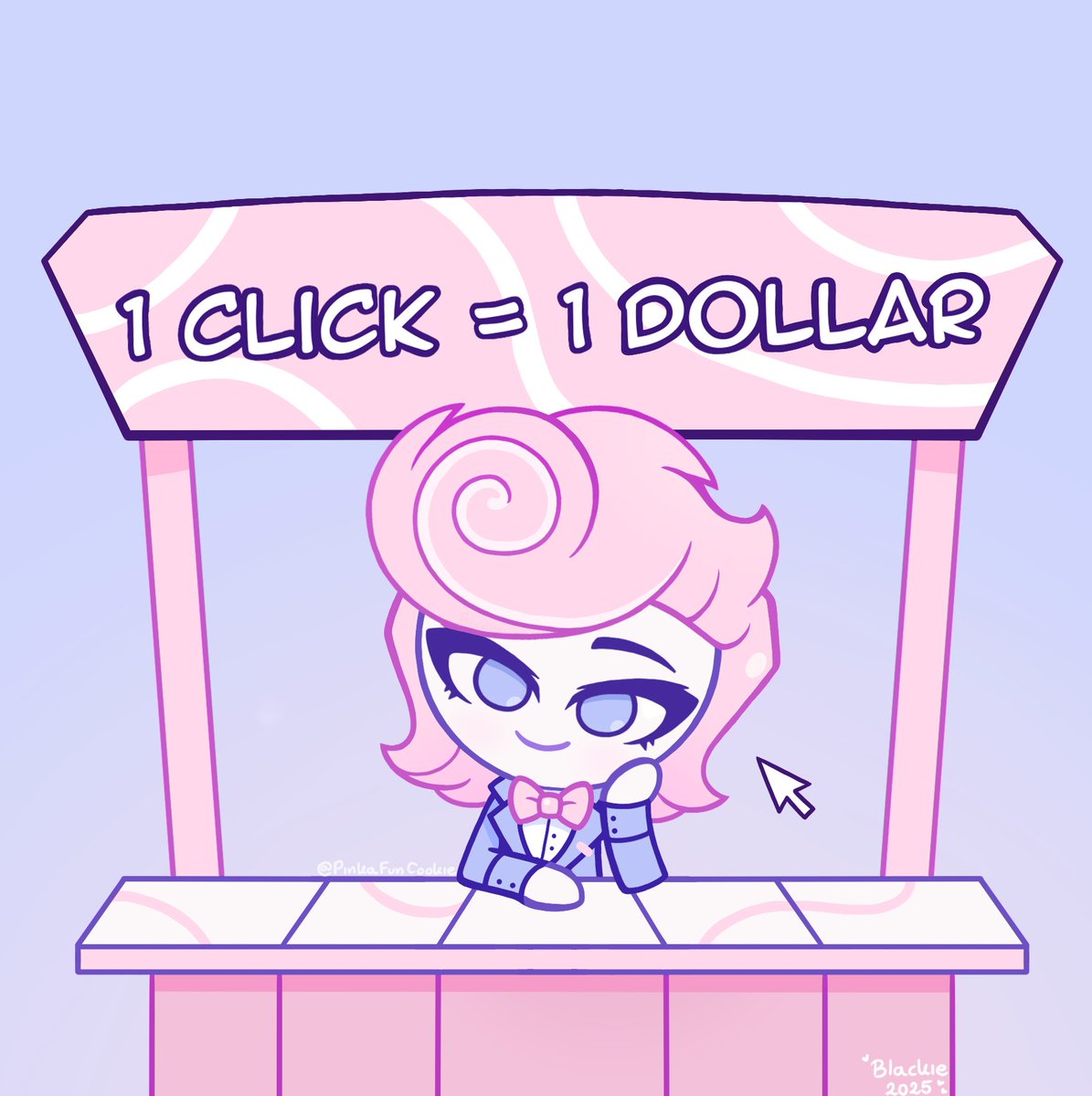 I had a conversation in my mind before drawing that:  
Me: I want to draw Harvey
My account: yeah but you post only cookies here. You can't just draw a human
Me: So I'll turn him into a cookie

Hope you like it! 

#bloodmoney #bloodmoneyfanart #cookierun