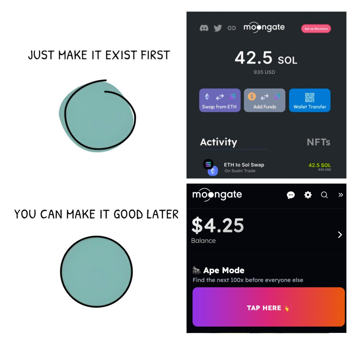 Just make it exist first👀