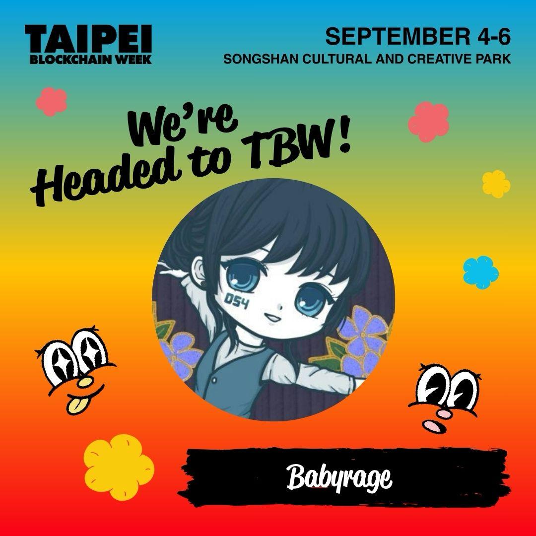 很開心這次邀請來參加 <a href="/TaipeiWeek/">Taipei Blockchain Week</a> 台北區塊鏈週 TBW！

🗓活動期間是 9 月 4 到 6 日，松山文創園區！
今年主題「Onboard AI」，探索 Web3 與 AI 結合的無限可能！

現場除了會有超過 200 位來自世界各地的頂級從業者演講外，也會有全中文的主題論壇，讓參與者都能滿載而歸～

🎁同時在這邊也抽出 5