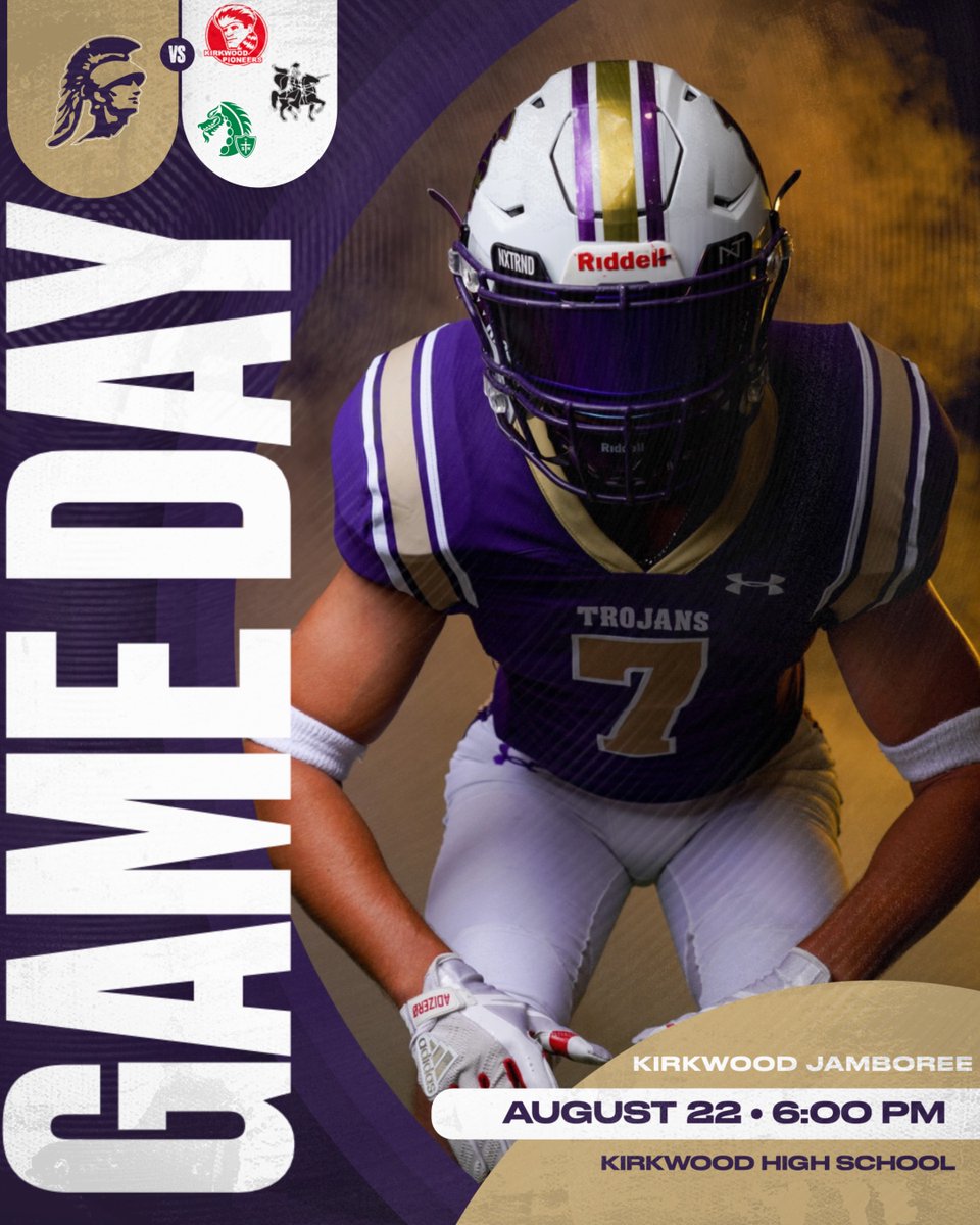 Troy Buchanan Football (@tbhs_football) on Twitter photo Jamboree Day!
This evening we will travel to scrimmage against Kirkwood, Lafayette, and St. Mary's at the Kirkwood Jamboree. 
Come see your Trojans in action in our final tune-up before opening our season next Thursday at Ladue!
#GoldStandard Jamboree Day!
This evening we will travel to scrimmage against Kirkwood, Lafayette, and St. Mary's at the Kirkwood Jamboree. 
Come see your Trojans in action in our final tune-up before opening our season next Thursday at Ladue!
#GoldStandard