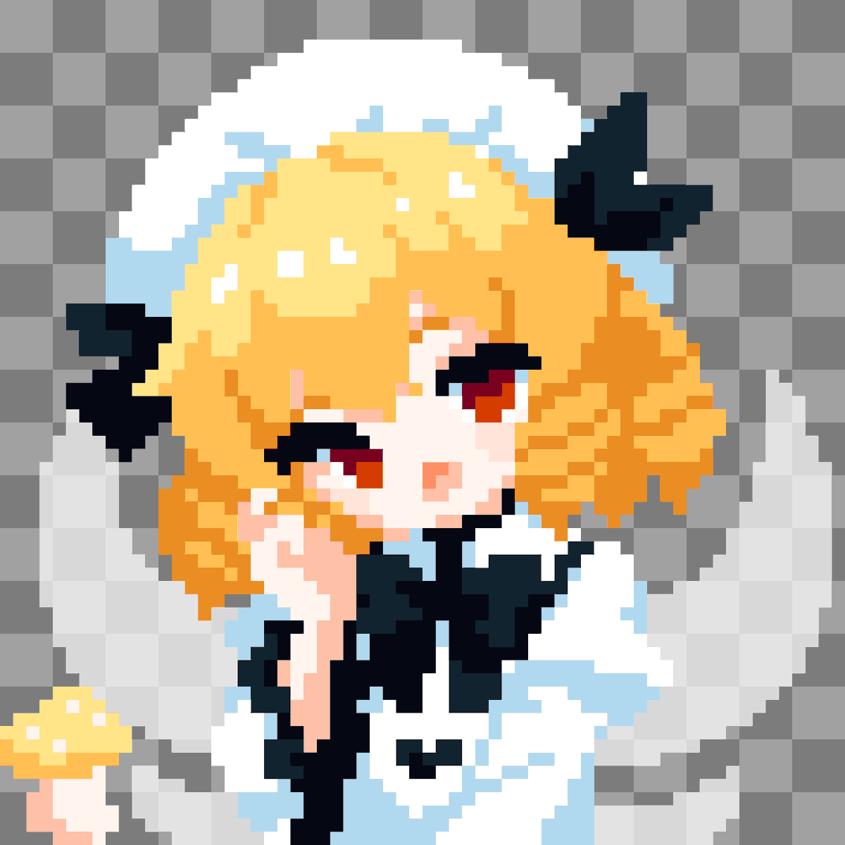 takeez3's tweet photo. 👈重置后  👉重置前  
#東方Project #ドット絵 #ルナチャイルド https://t.co/bcQ0TrRuX6