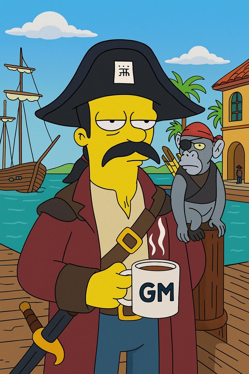 GM! ☕

I want to spend the weekend with some friends in Springfield!
🟡🏴‍☠️🟡

Who's coming with me?